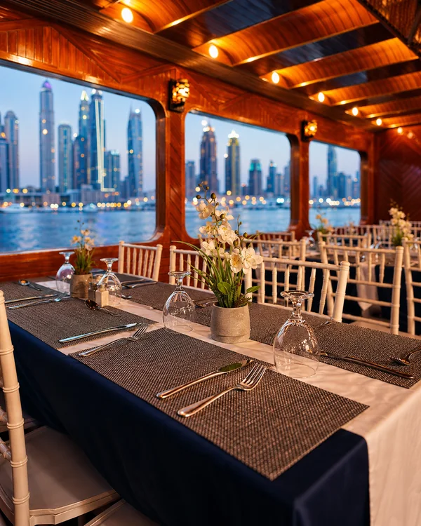 Tables by the window