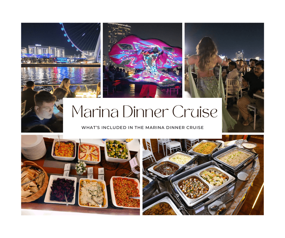 Dubai Marina Dinner cruise with buffet