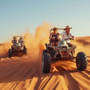 Deluxe Desert Safari – 4 Star Camp with Table Service