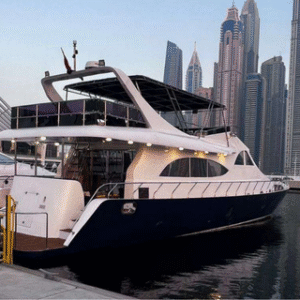 80 Feet Luxury Yacht Dubai – Elite Yacht Rental for Events & Celebrations