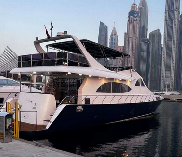80 Feet Luxury Yacht Dubai – Elite Yacht Rental for Events & Celebrations