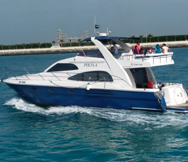55 Feet Polina Yacht – Private Yacht Rental Dubai Marina